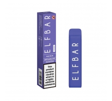 *** OFFER *** ELF BAR 2% NC600 PUFF DISPOSABLE MAD BLUE