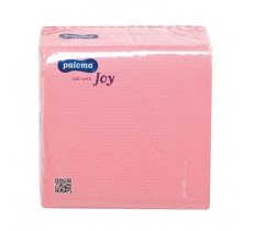 Pink 30cm x 30cm 1Ply Paper Napkins 100 Pack