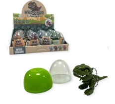 Wild Dino's Key Chain In Egg