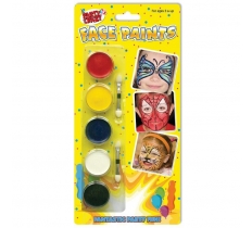 Tallon 5 Face Paints & 2 Double Ended Applicators