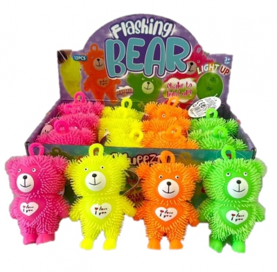 Bear With Light 13cm Toy