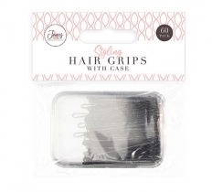 Hair Grips With Case 60pk
