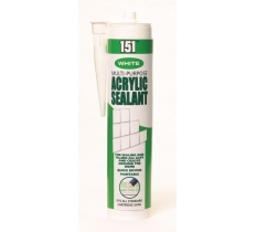 Multi Purpose Acrylic White Sealant 310ml Cartridge