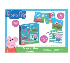 Peppa Pig Set Of 4 Sensory Puzzles