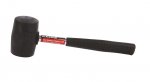Rubber Mallet With Tubular Steel Shaft 8oz