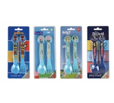 Licensed 2pc Cutlery Set Asstd