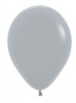 Sempertex Fashion Grey 5" Latex Balloons 100 Pack