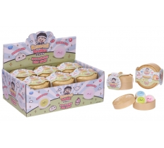 Kawaii Foodiez Squeezy Bao Buns 3 pack Dumpling 4.5cm