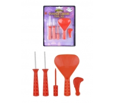 Halloween Pumpkin Carving Kit Tool Set 5 Pack
