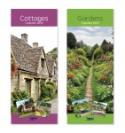 2026 Calendar Super Slim Cottages & Gardens