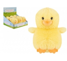 Easter Fluffy Chick With Beanies 14cm