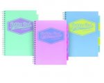 Pukka Pastel Project Book A4 ( Assorted Colours )