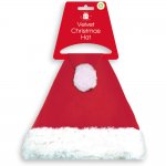 Red Velvet Santa Hat