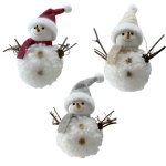 Christmas Nordic Snowman 12cm