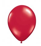 5" JEWEL RUBY RED LATEX BALLOONS PACK OF 100