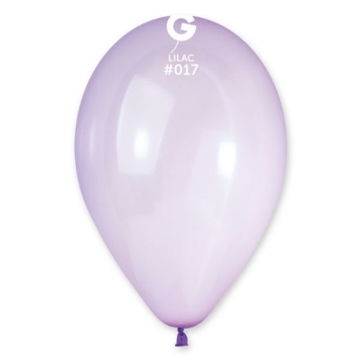 Gemar 13" Pack 50 Latex Balloons Crystal Lilac #017