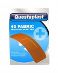 Questaplast Fabric Plasters 40 Pack ( Assorted Sizes )