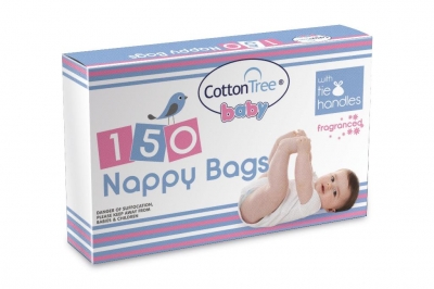 Fragranced Nappy Bags 150 Pack