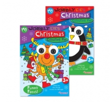 CHRISTMAS WIBBLY EYES COLOURING BOOK