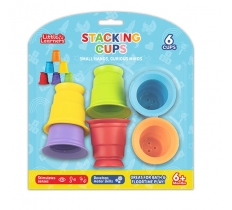 Little Learners Stacking Cups 6pk