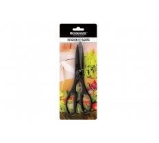 COOKHOUSE BLACK KITCHEN SCISSORS 22CM