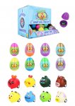 Pre-Filled Lucky Dip Egg with Mystery Pullback Animal 6.5CM