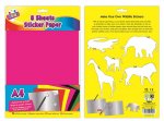 Peel And Seal Sticker Paper 8 Pack