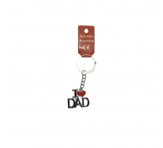 I Love Dad Keyring