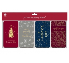 Money Wallets XMAS 4 Pk Contemporary Header