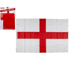ST GEORGE ENGLAND 120X75CM RAYON FLAG WITH GROMMETS