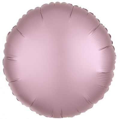 Amscan Metallic Pastel Pink Circle Standard Foil Balloon