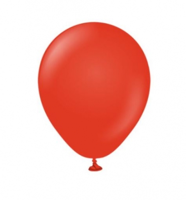Kalisan 5" Standard Red Latex Balloon100 Pack
