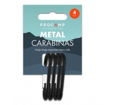 Metal Carabiner 4 Pack