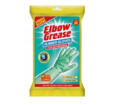 Elbow Grease Rubber Gloves For Bathroom M