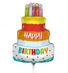 Birthday Cake Mini 14" Balloon