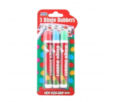 Tallon 3 None Drip Bingo Dabbers Red Blue & Green