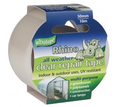 Ultratape Rhino 50mm X 10M Clear All Weather Tape