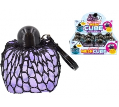 Squishy Mesh Cube With Keyring