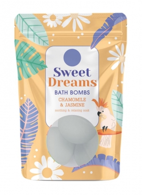 Ely Spa Bath Bombs Chamomile & Jasmine 3 x 50g