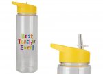 Teacher Flip Top Water Bottle