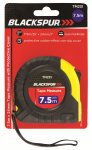 Blackspur 7.5M X 25mm Tape Measure With Protective Cover