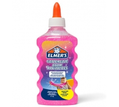 ELMERS 177ML GLITTER GLUE PINK