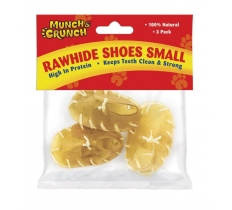 Small Rawhide Shoe Nat 3 Pack