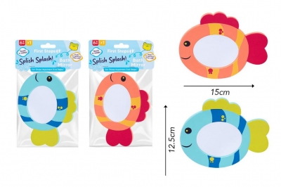 First Steps Eva Foam Bath Mirror ( Assorted Colours )