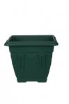41cm Venetian Square Planter - Forest Green