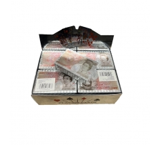 Deluxe Silver Playing Cards With Display Box