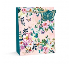 Gift Bag Large Butterflies ( 26 X 32 X 12cm )