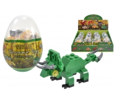 Dinosaur Brick Figures In Egg ( Assorted Designs )