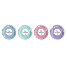 Pastel Round Paper Plates 23cm 10pk