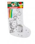 The Grinch Colour Your Own Stocking